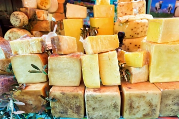Sicilian Cheeses Tasting